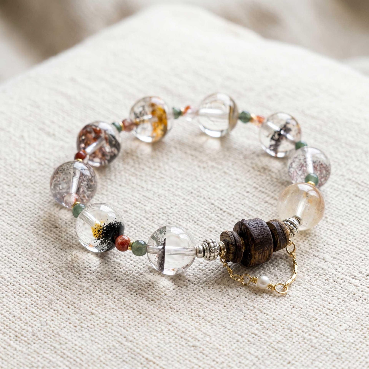 Nature Wealth × Healing Bracelet：Himalayan Agarwood Phantom Bracelet