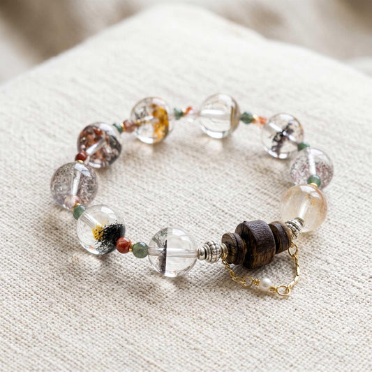 Nature Wealth × Healing Bracelet：Himalayan Agarwood Phantom Bracelet