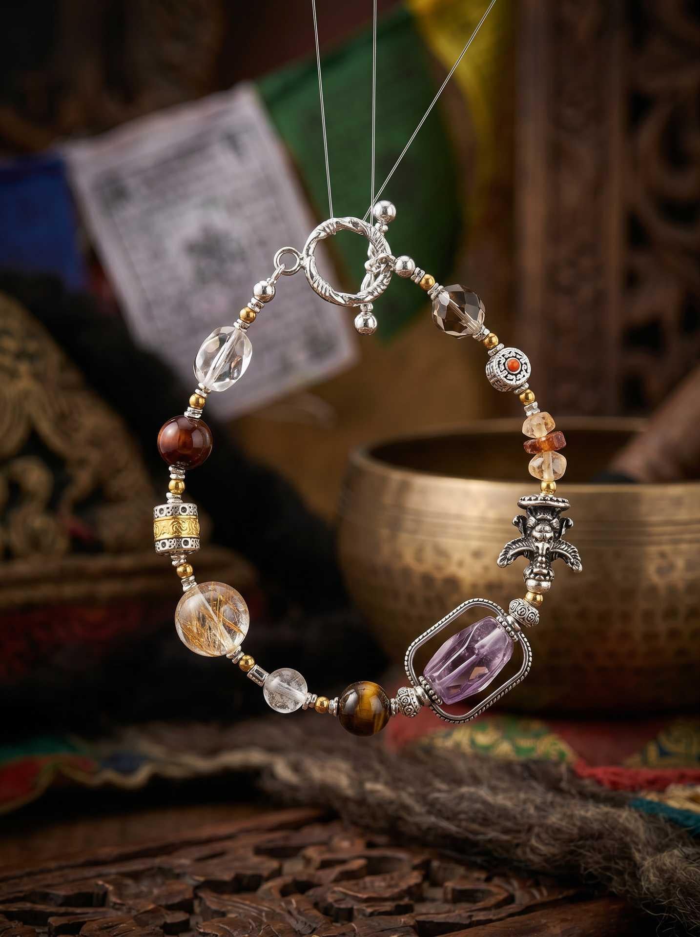 Himalayan Mahakala Guardian Bracelet