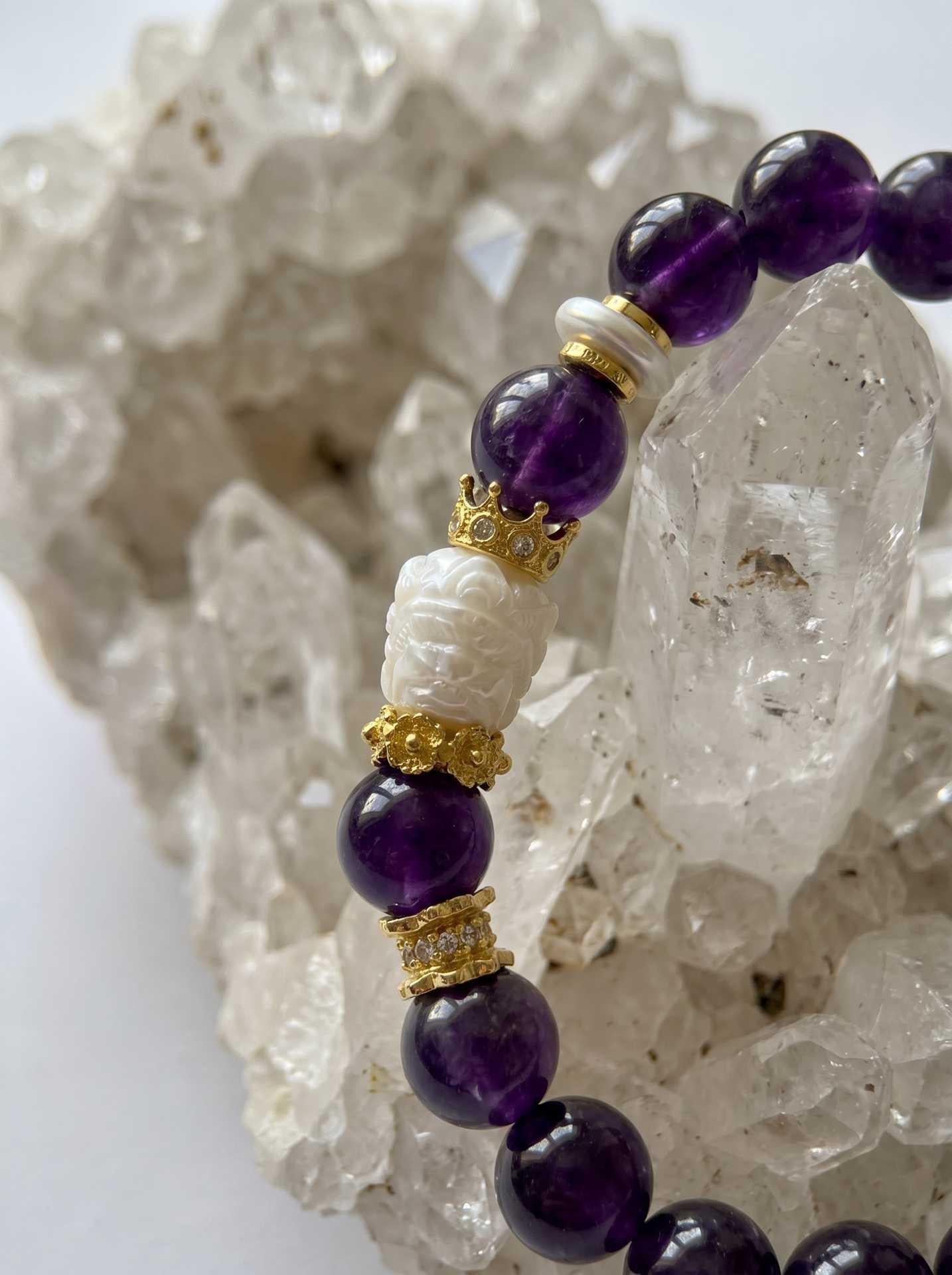 Amethyst Wealth Lord Bracelet