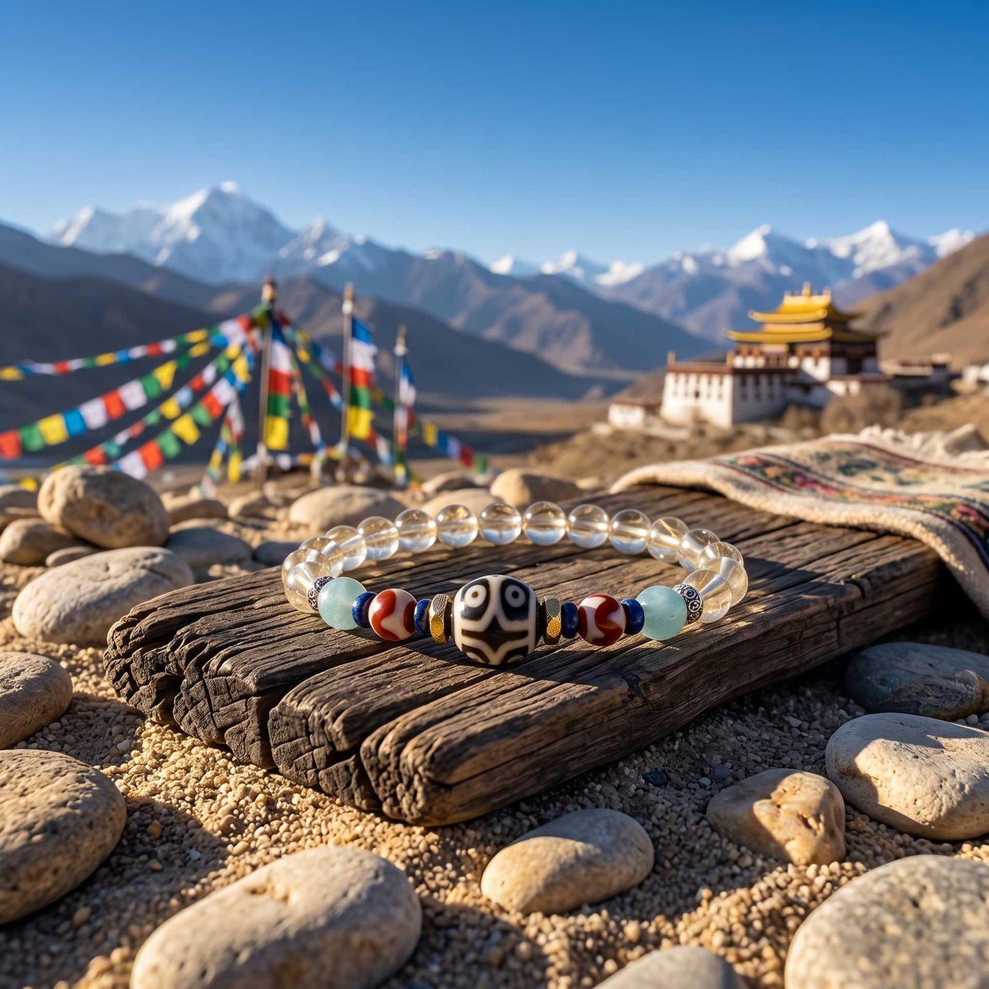 Barrier-Free Six-eye Dzi Bracelet